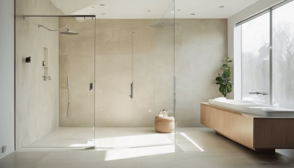 Créer une douche sans paroi pour optimiser l’espace et le style
