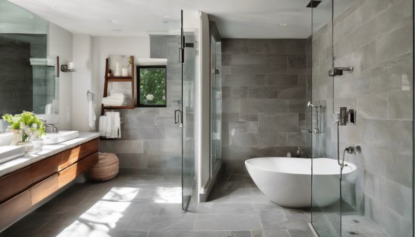 Douche sans paroi vitrée : une solution attrayante ou risquée ?
